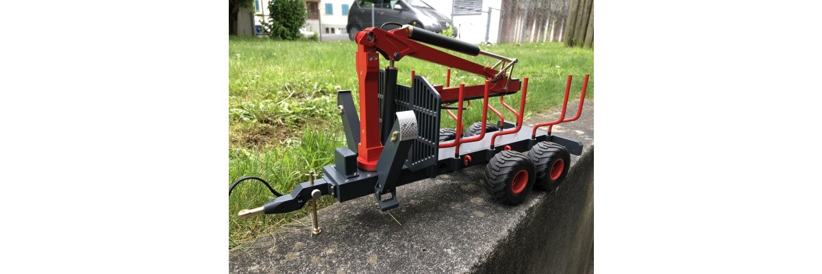 ML-Tec Forstkrananhänger FKA 7,4B RTR - ML-Tec, Anhänger, RC-Modellbau, RC-Traktor, Fendt 1050