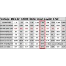 N20 Getriebemotor 6V 1,7W 1:150 210/min