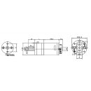GM25 Getriebemotor 12V 26W 1:75 260/min